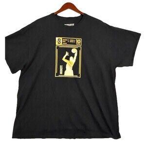 Beckett Basketball Trading Card Graphic T Shirt Black 2XL Streetwear Tee